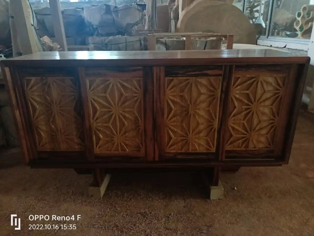 New Arrival Customized Design Hot Sale Antique Modern Classic Dining Terrace Living Room Wooden Macassar Ebony TV Cabinet