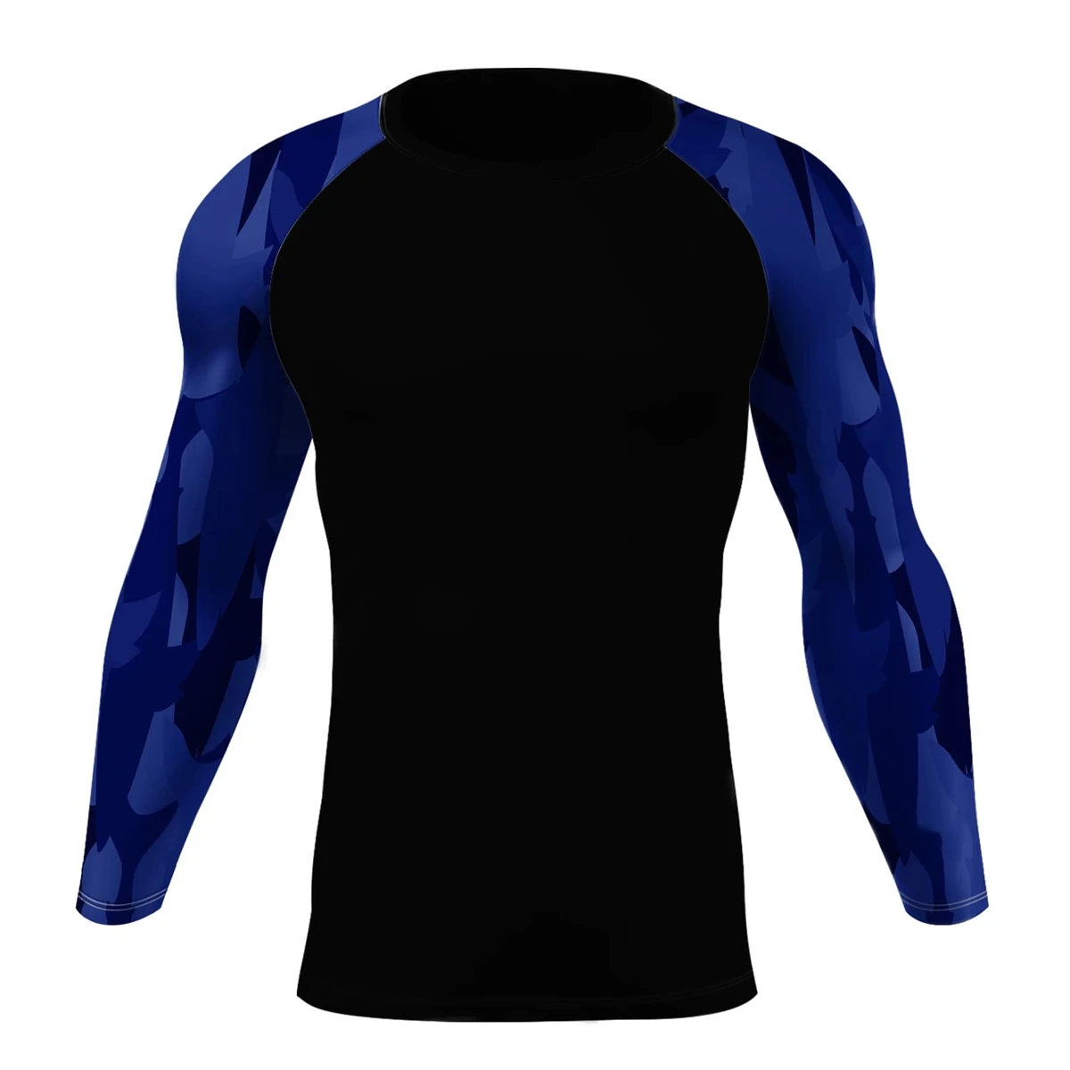 Топ продаж спортивная одежда Rash Guard на заказ Bjj с принтом однотонная Mma mmen Rashguard оптовая цена