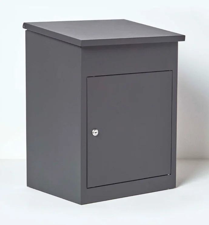 OEM Parcel Package Mailbox Outdoor Smart American Modern Secure Large Lockable ODM Wall Mounted Stainless Steel Metal OEM ODM