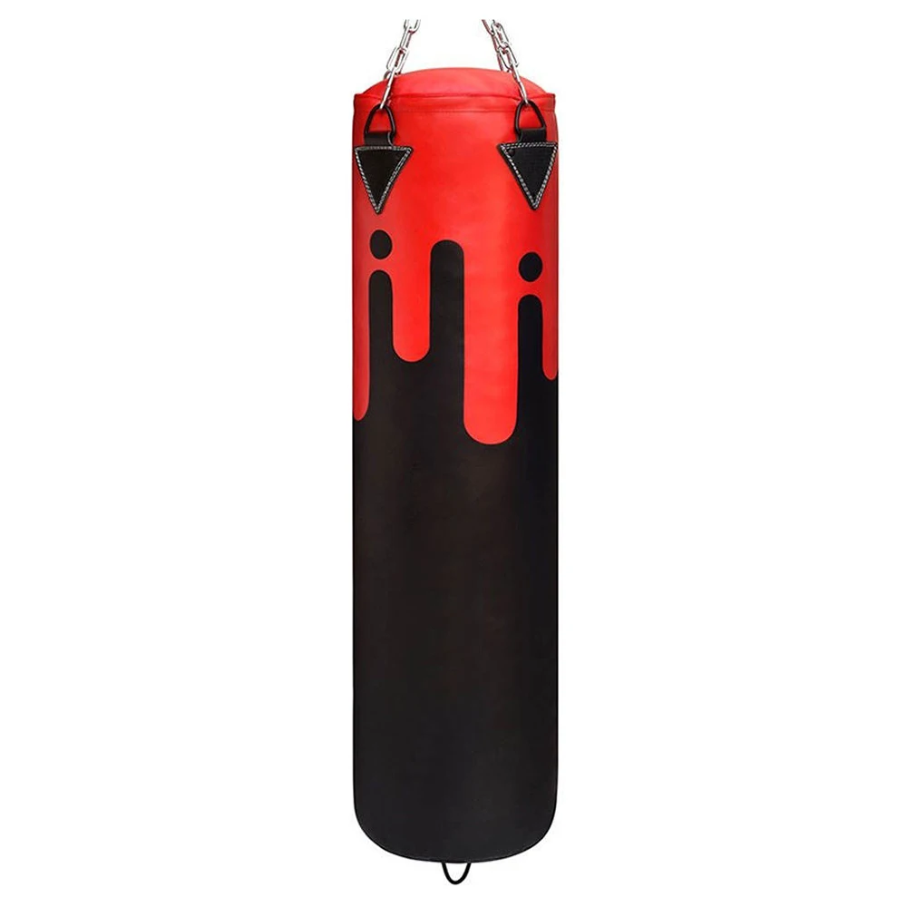 OEM Service Punching training sand filled boxing punching bag Customized leather Heavy Boxing Punching Bag