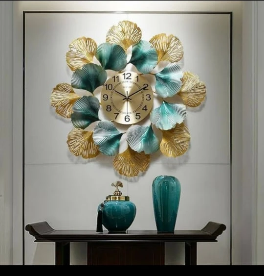Peacock Design Wall Watch For Restaurants Handmade High Quality & Finishing Small & Medium Size Office & Garden Wall Clock Decor