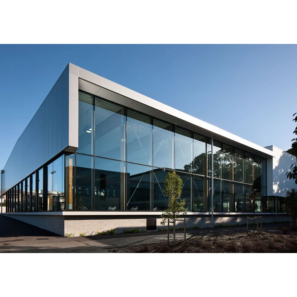 Structure GYM Design Basketball Sports Hall/warehouse/hanger Shed Prefabricated Steel C.Z Shape Steel Channel Tarch Light Aisi