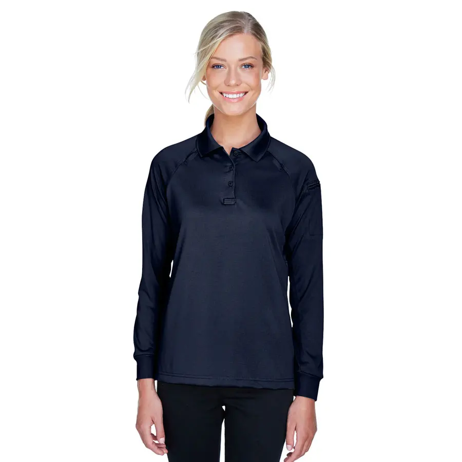 Ladies Long Sleeve Quick Dry Golf Shirts Ladies Breathable Sports Tees Casual Golf Polo Shirt Pullover