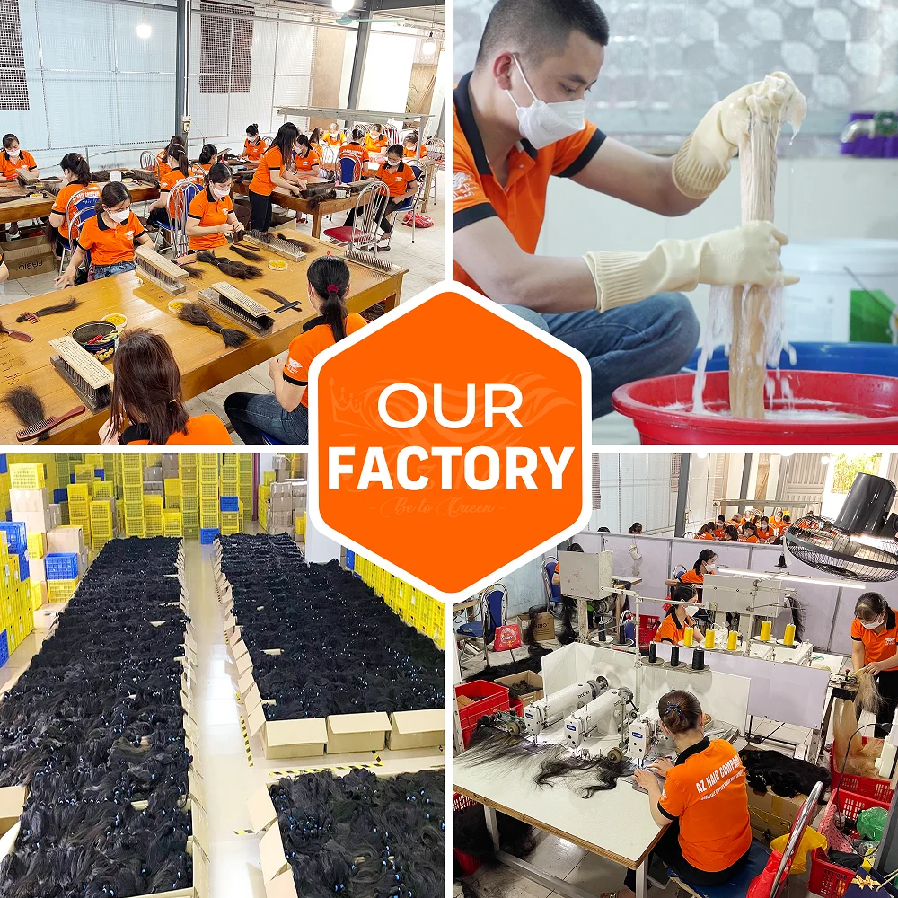 100% Remy Human Hair Straight Machine Made Weft Hair Extension Double Drawn Hair Vietnamese Raw