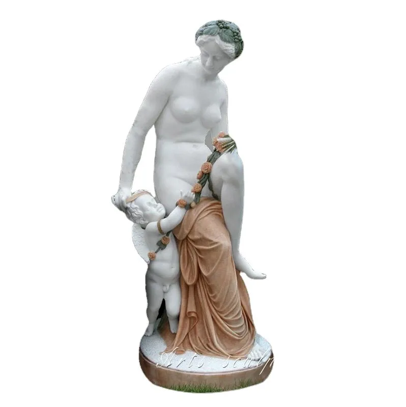 Customizable Natural Marble Statue of Goddess David Zeus of Western Characters