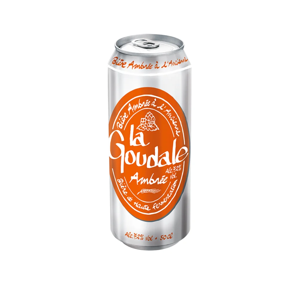 ISO Certified Distributor Exporting Genuine Quality La Goudale Amber Beer in Can of 50Cl for Wholesale Buyers