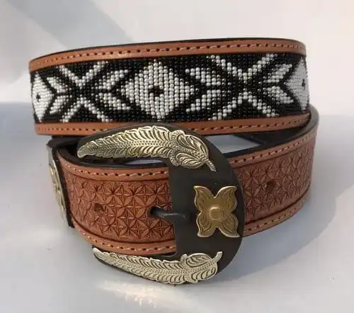 Most Selling New Design Custom Leather Belt for Mens for Casual Wear with Unique Design Available at Affordable Price