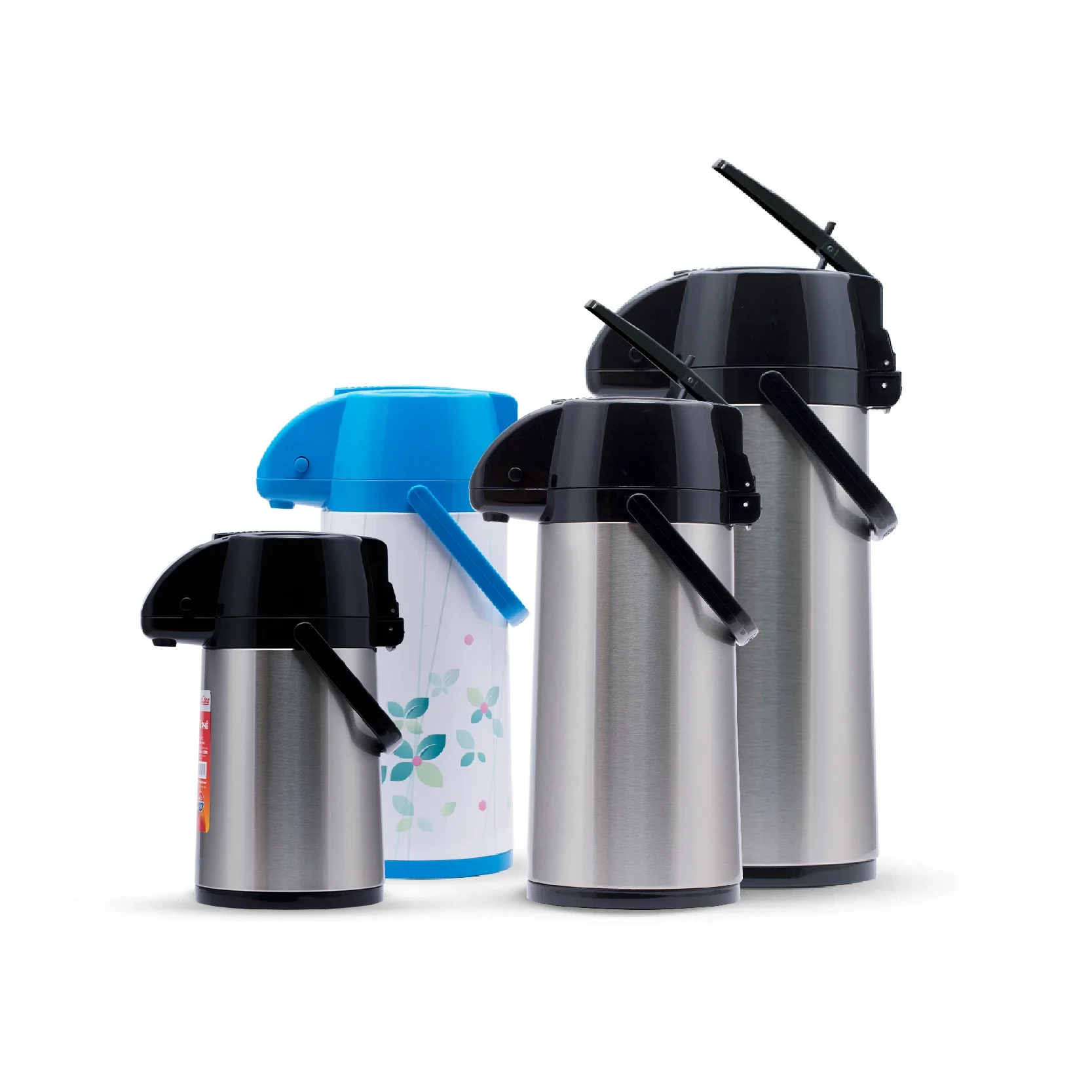 Термос из нержавеющей стали Airpot Carafe диспенсер для напитков с насосом на ходу 1L 2L 2.5L