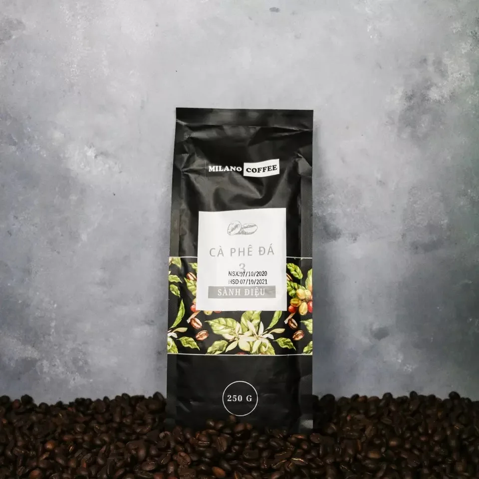 Wholesale Food & Beverage Sanh Dieu Roasted Ground Arabica Coffee Number 3 For Drink From Vietnam Brand
