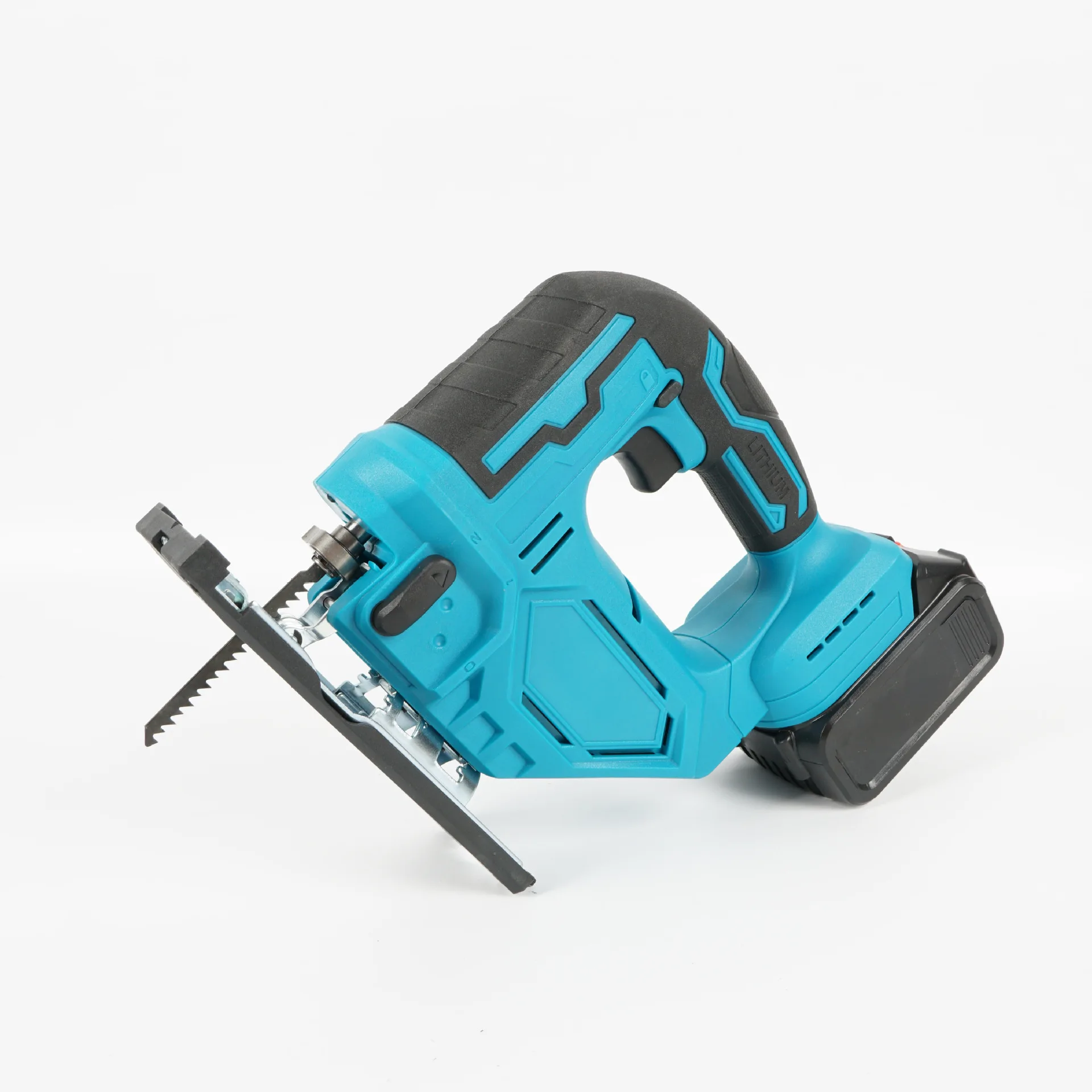 Power Jig Saw for 18V Battery, Jigsaw Tool Brushless, Variable Speed, Bevel Angle Jig Saw