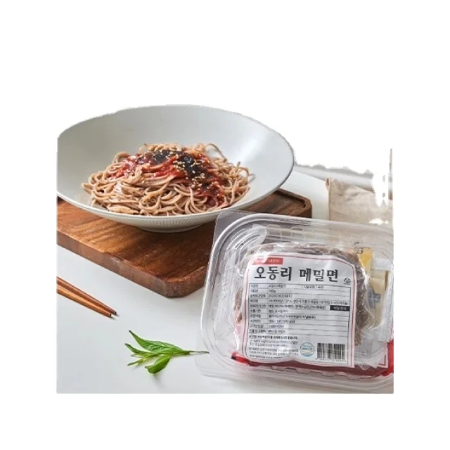 [HANMADANG] ------ KOTRA 100% Buckwheat soba noodles with spicy sauce made in korea premium hanmadang tasty