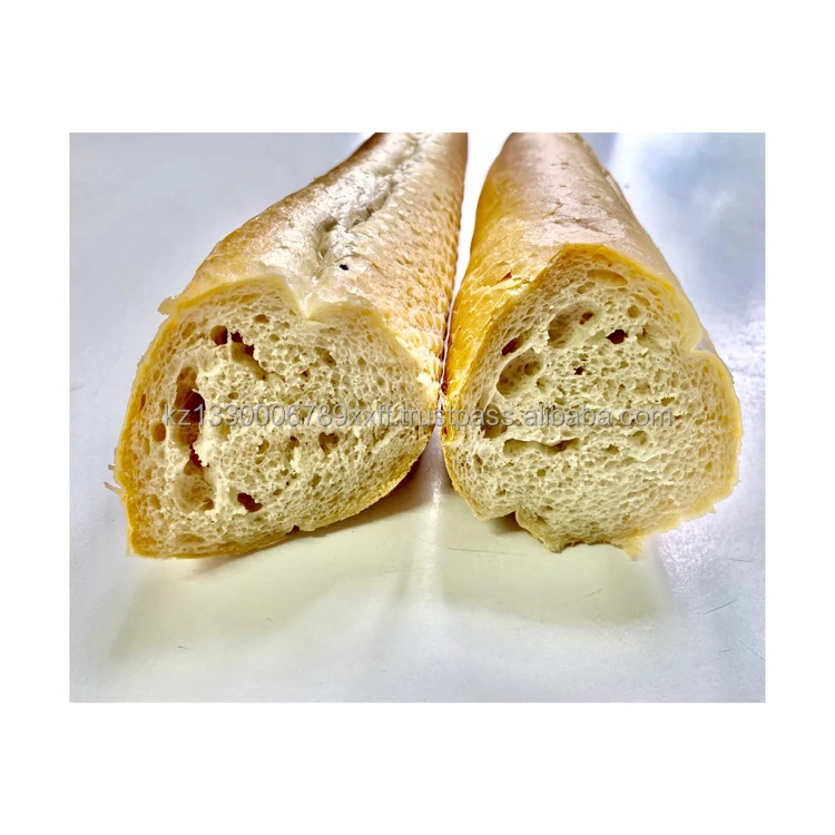 Frozen baguette all natural contents packed in corrugated boxes high quality frozen dough for sale