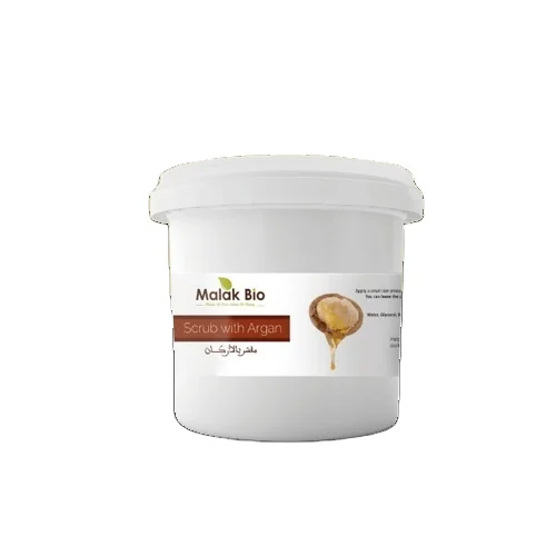 Scrub with argan in bulk by Malak bio ,100%natural and pure ,coffee makes for an excellent scrub for your body