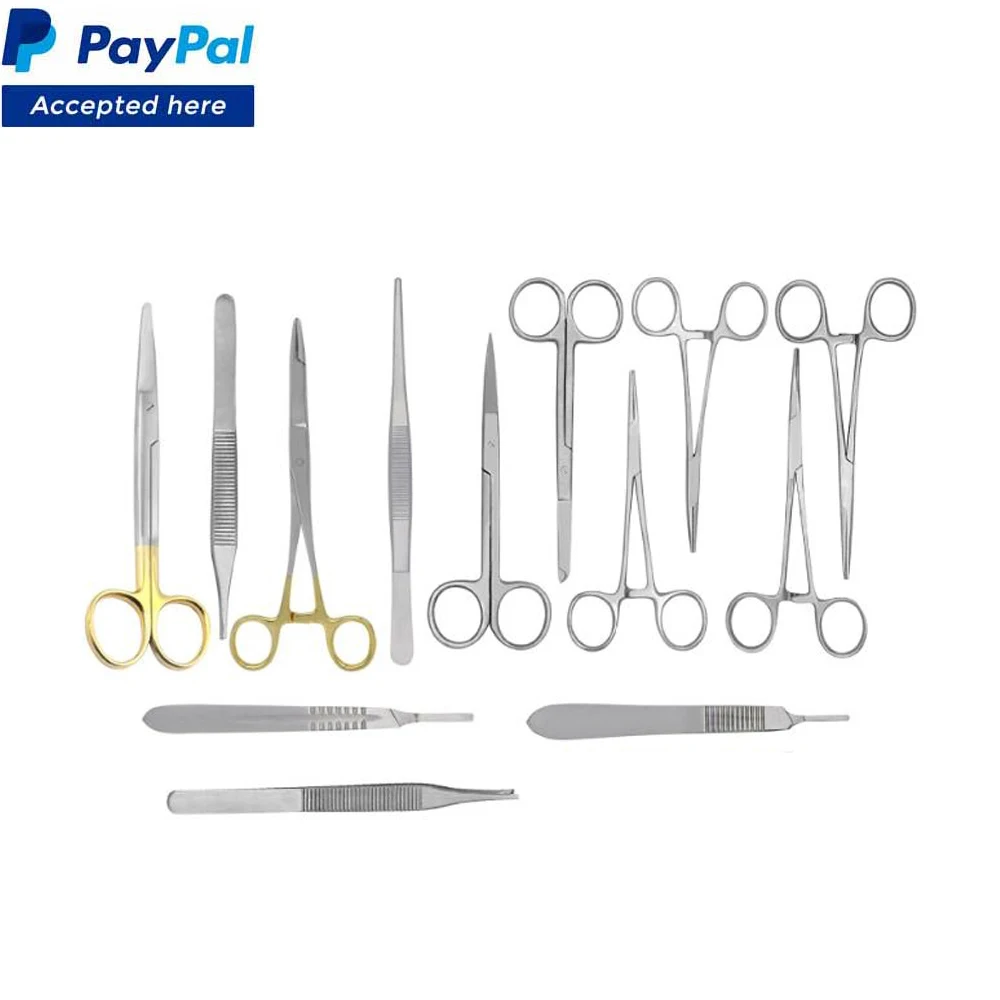 Наборы одноразового использования пакистанские хирургические инструменты набор для мелкой хирургии ножницы щипцы от SIGAL MEDCO