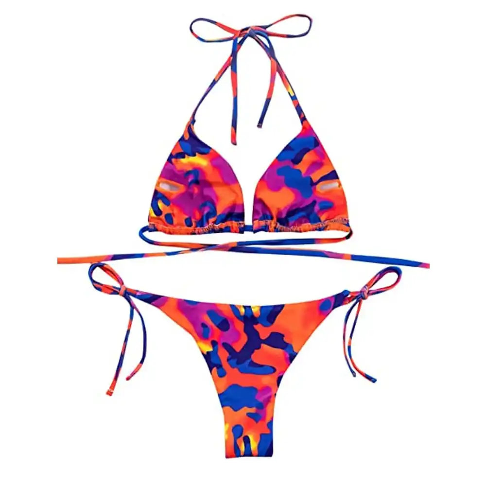 Summer Sexy Solid Bikini Bathing Suit For Women Bras Swimsuit Female Beach Bathing Suit Brazilian Swimwear