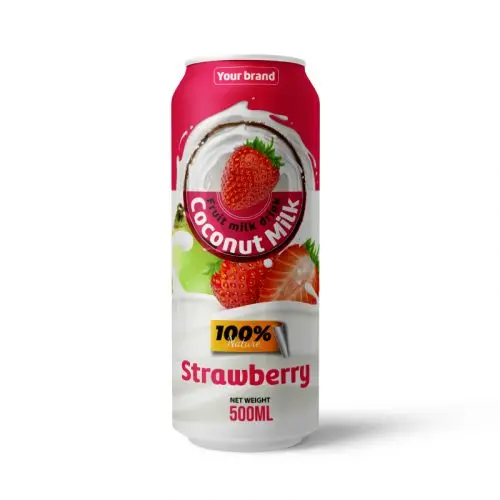Coconut Milk Drink Fruity juice Canned 500ml from Viet Nam good taste and hot selling item good price wholesale