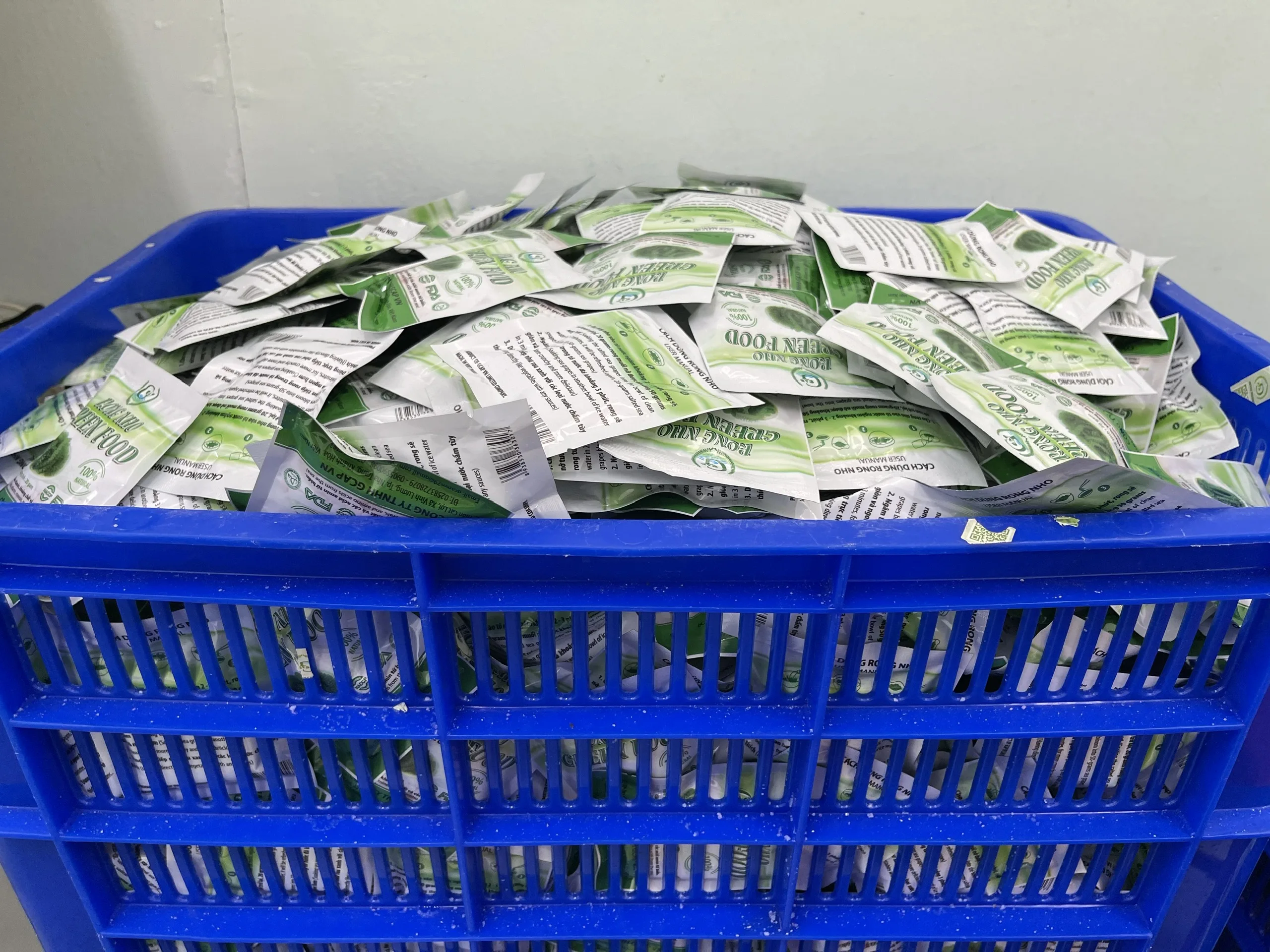 Organic Umibudo Green Caviar Dried Nori Seaweed Salted Sea Grapes Green Food Dehydrated Seaweed Natural Grape Seaweed Delicacy