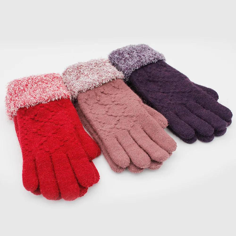 Fashion Accessories Women Knitted Gloves