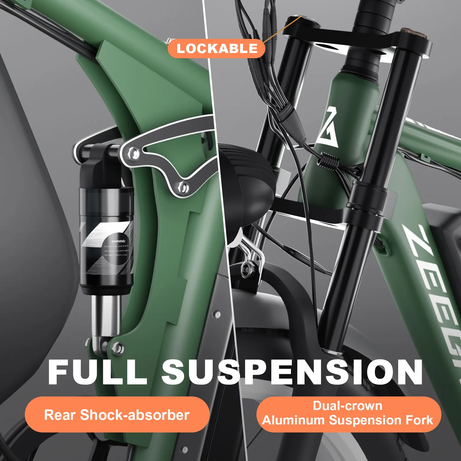 US Warehouse Electric Bike 52v 22.4ah Fat Tire E-bike 2000w Electric City Bicycle 26 Wheel Size Electric Mountain Bike