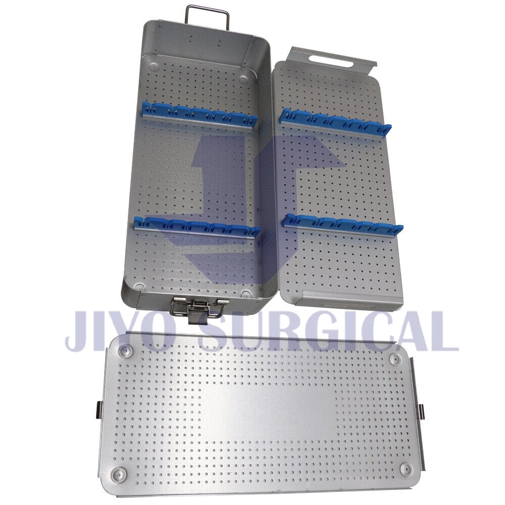 CE ISO Approved Instrument Boxes Empty Aluminum DHS and   Large Sterilization Box Best Quality Surgical Supplies Hot Sales