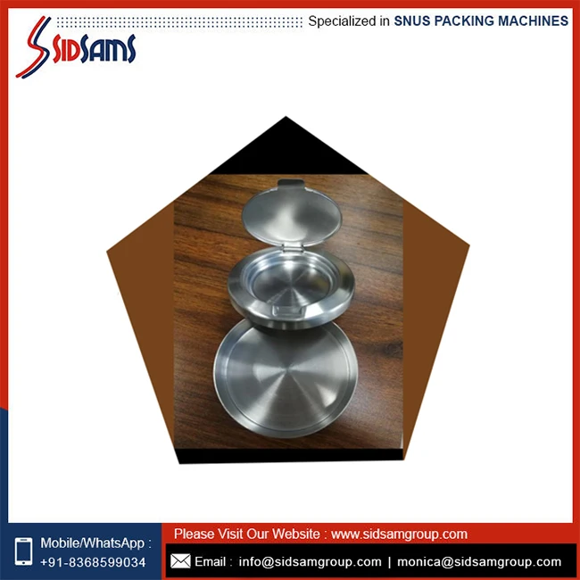 High Quality High Grade Stainless Steel Material Use Custom Design Snus Cans At Wholesale Price