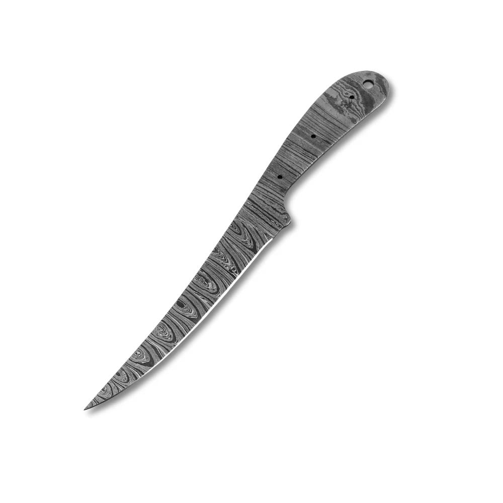 Custom Handmade Damascus Knives Blank Blade Billet Knife Filler Chef Knives Hand Forged Damascus Blank Damascus Blank Blade