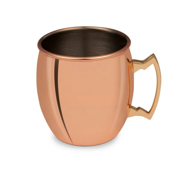 Copper Mug High Standard Custom Double Vacuum Copper Mule Mug from Indian Exporter