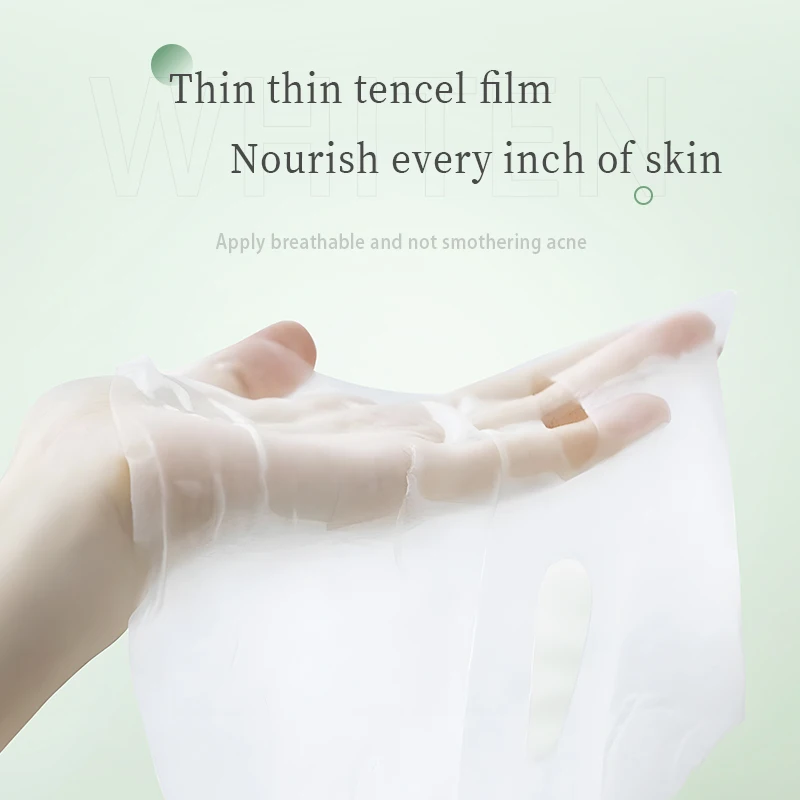 Whitening Radiance Sheet Mask 28ml x 5 for Spot Reduction Brightening Multi-Path Melanin Defense Moisturizing Brightening Mask