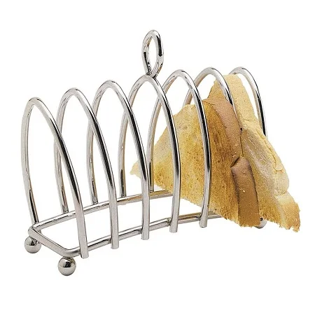 Exclusive Quality Kitchenware Toast Rack Silver Color Stainless Steel Bread Toast Rack At Competitive Price
