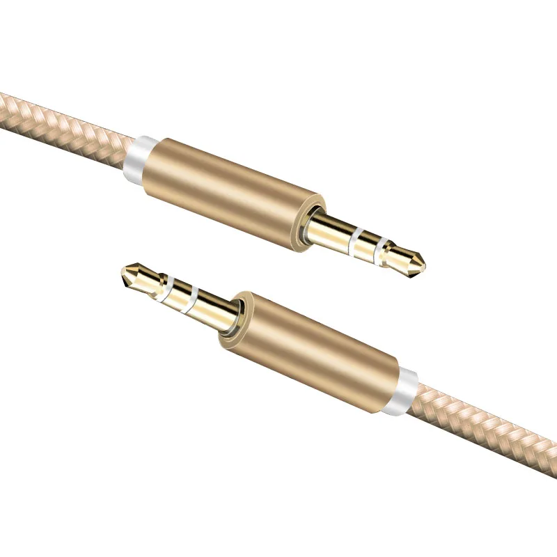 Jack 3.5mm Audio Extension Cable Wire Gold-Plated Aux Cord AUX Cable AUX 3.5 mm Car 3.5mm Audio Cable