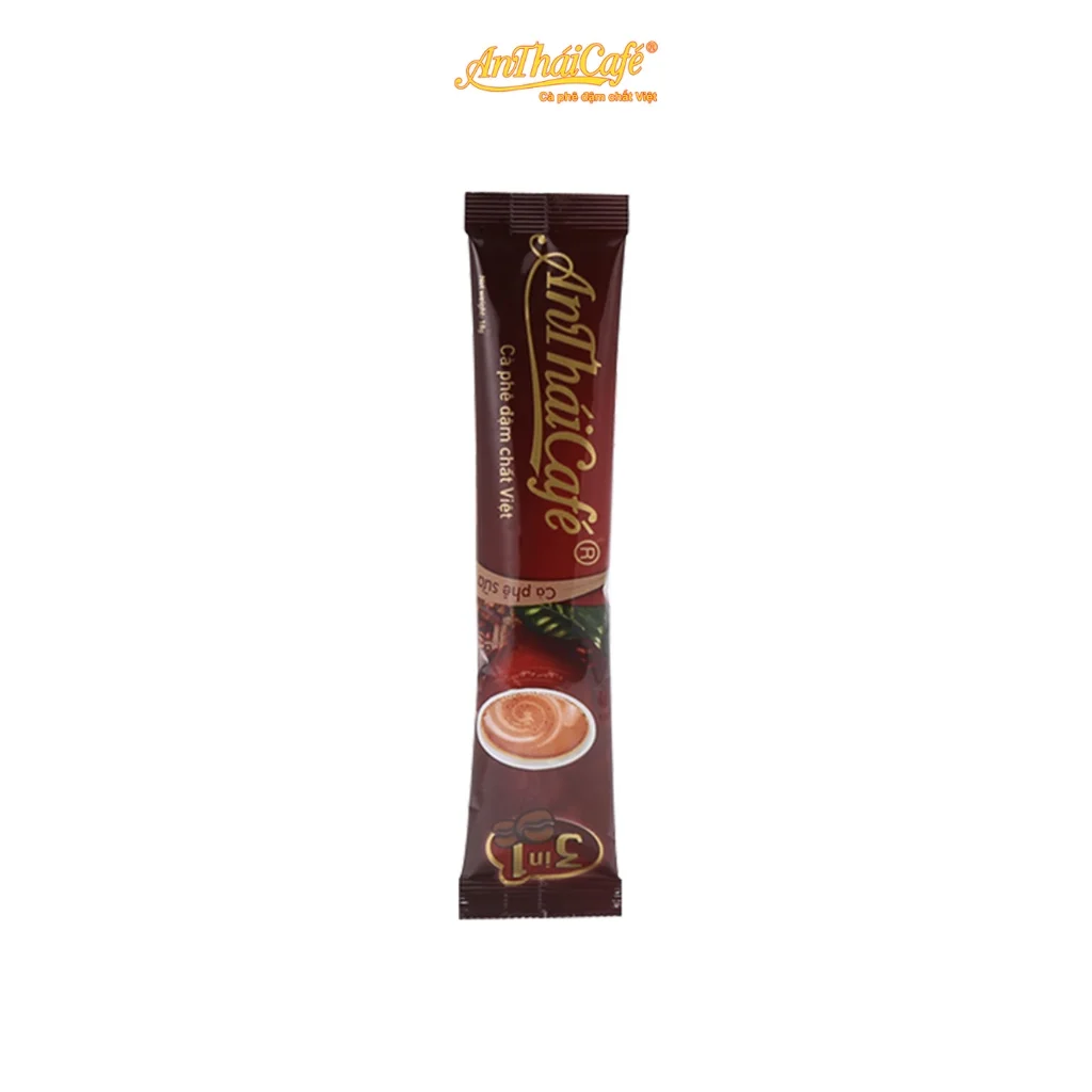3in1 instant coffee robusta type Anthaicafe brand mix ready to dink convenient for office bring to travel cheap price robust