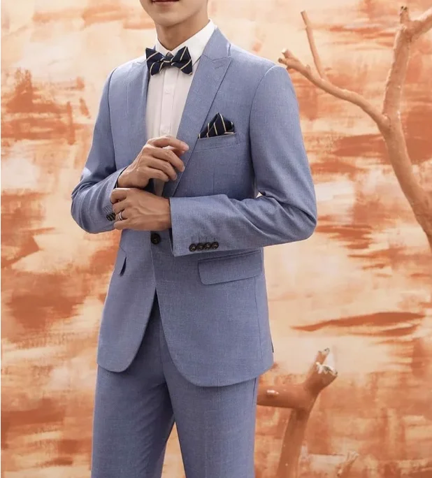 Wholesale OEM Competitive Price Woolen Men Wedding Vest 3 Pieces Wedding Suit For Men Suit From Vietnam