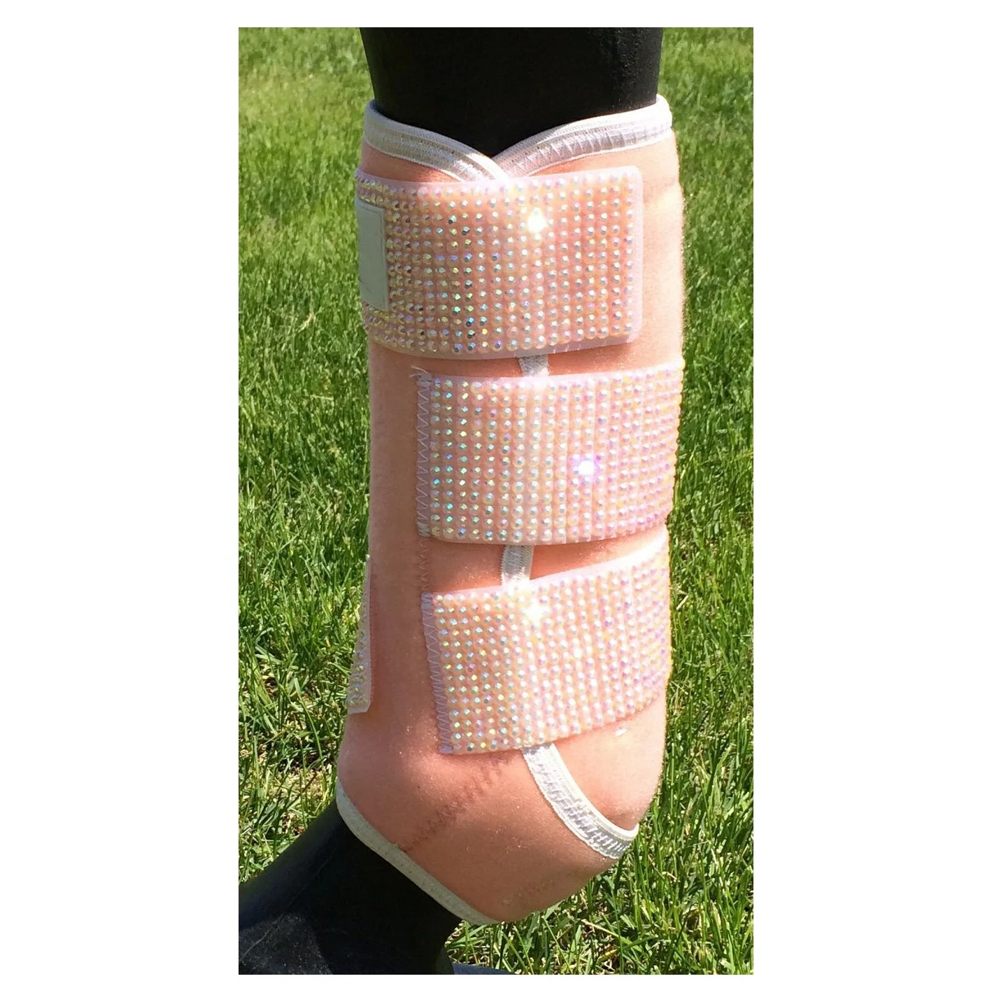 Equestrian Equipment Accessories Horse Tendon Leg Sleeve Protection Horse Bell Brushing Boot Equestrian horse jumping boots