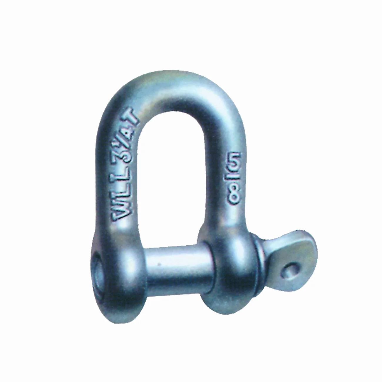 ROUND PIN ANCHOR SHACKLES G-213  High Strength bow shackle Bolt Type Anchor Steel Shackle