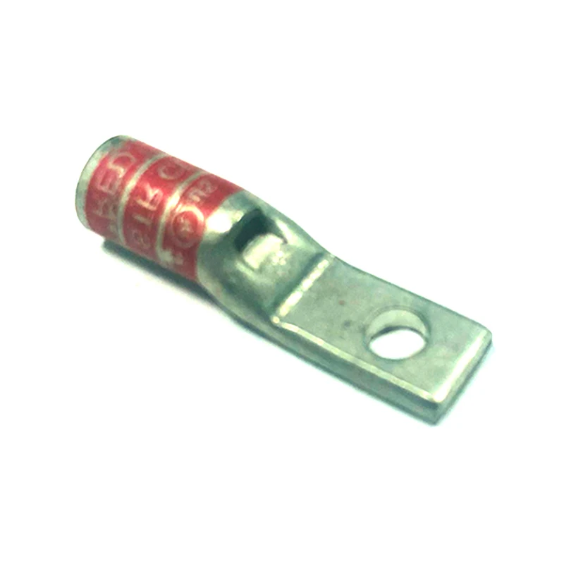 One-hole Standard Barrel Narrow Tongue Electrical Copper Cable Compression Lugs with Inspection Window
