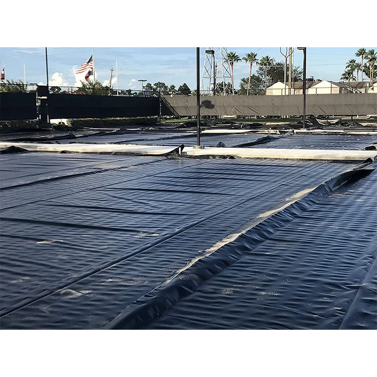 Wholesale Protective Sheet Construction Film Black Color PE and Waterproof Membrane for Building and Construction Used