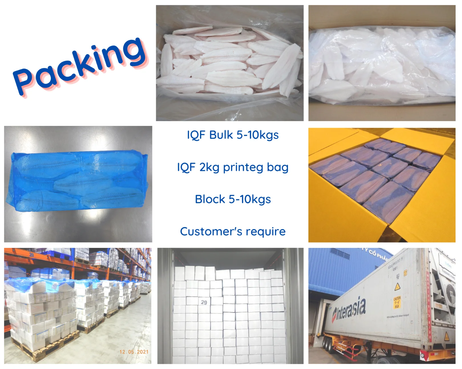 Nutritious Frozen Pangasius Fillet/ Basa Fish Fillet Premium well-trimmed Good Price Bulk Packing