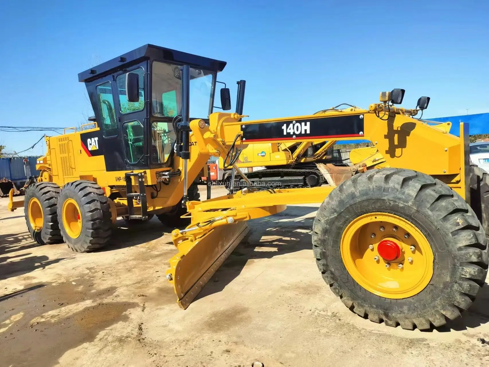 Хорошее качество оригинальный использованный CAT 140H 140K гусеничный экскаватор с мотором хорошее рабочее состояние и высокая производительность