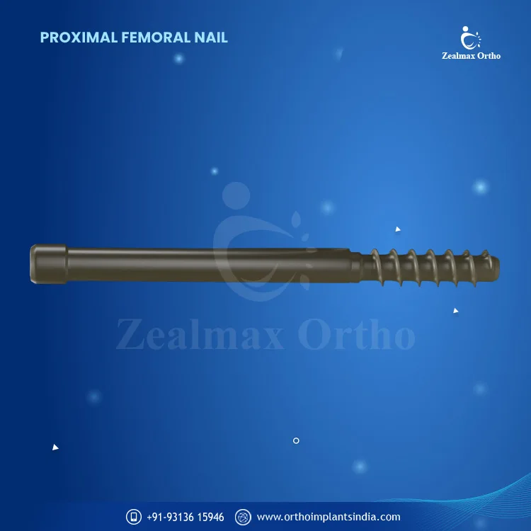 Zealmax Ortho Titanium Pure Material Trauma Orthopedic Implants CE Approved Proximal Femoral Intramedullary Nail