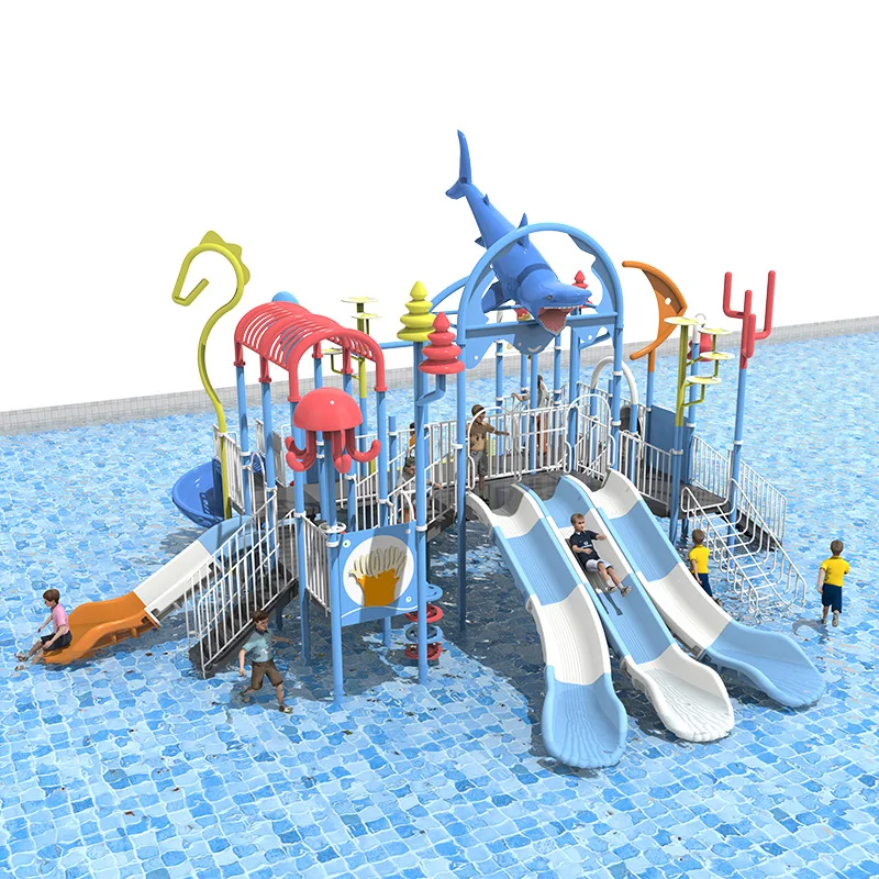 Starsky commercial water slide aqua park play equipment water slides splash water park