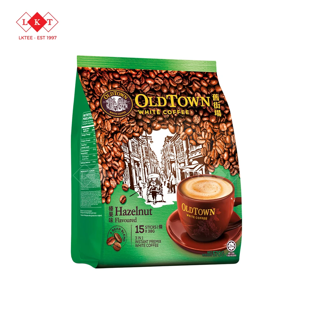 OLD TOWN White Coffee Malaysia Natural Cane Sugar Flavor Instant Coffee Direct Factory Wholesale Export Authorized Distributor