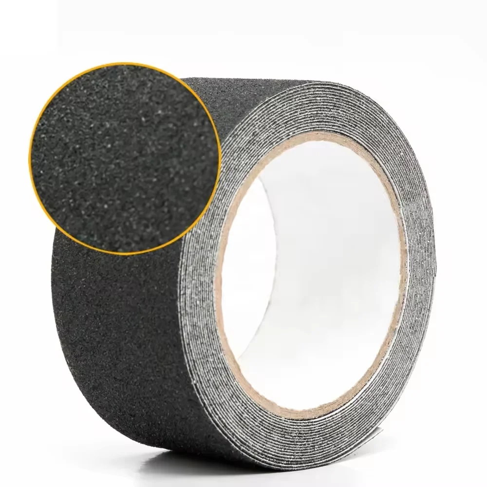 Safety Walk Shoe PVC Black Sole Waterproof Grip Stairs Outdoor Non-Slip Self Adhesive Anti Slip Tape