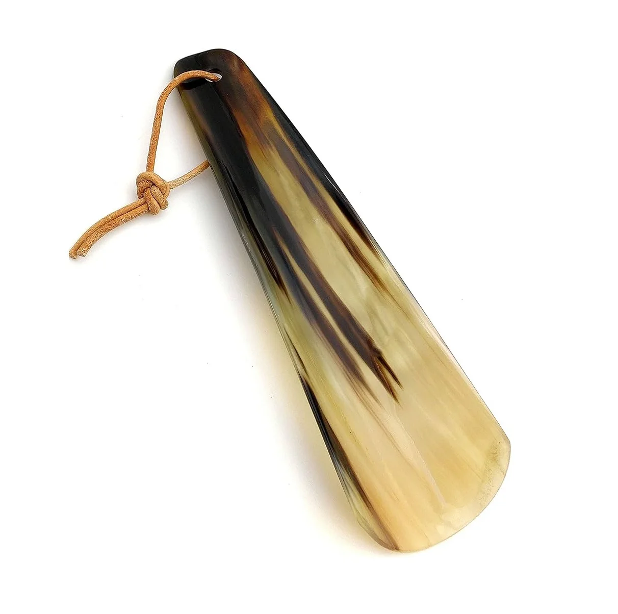 High on Demand Shoe Horn Made with Real Horn Handmade Easy Grip Long handle Shoehorn for Men Women
