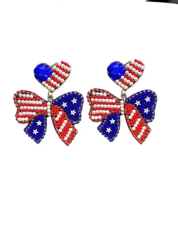 2024 Trending Desgin Multi colour butterfly embroidery design Multi Color Earrings Artificial Jewelry for Women earrings