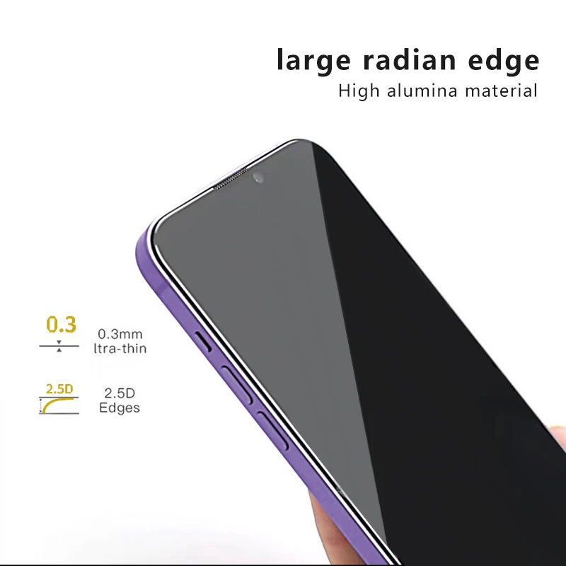High Quality Anti Spy Privacy Screen Protector 2.5d 9h Tempered Glass For iphone14 pro max Screen Protector iphone 14 Max