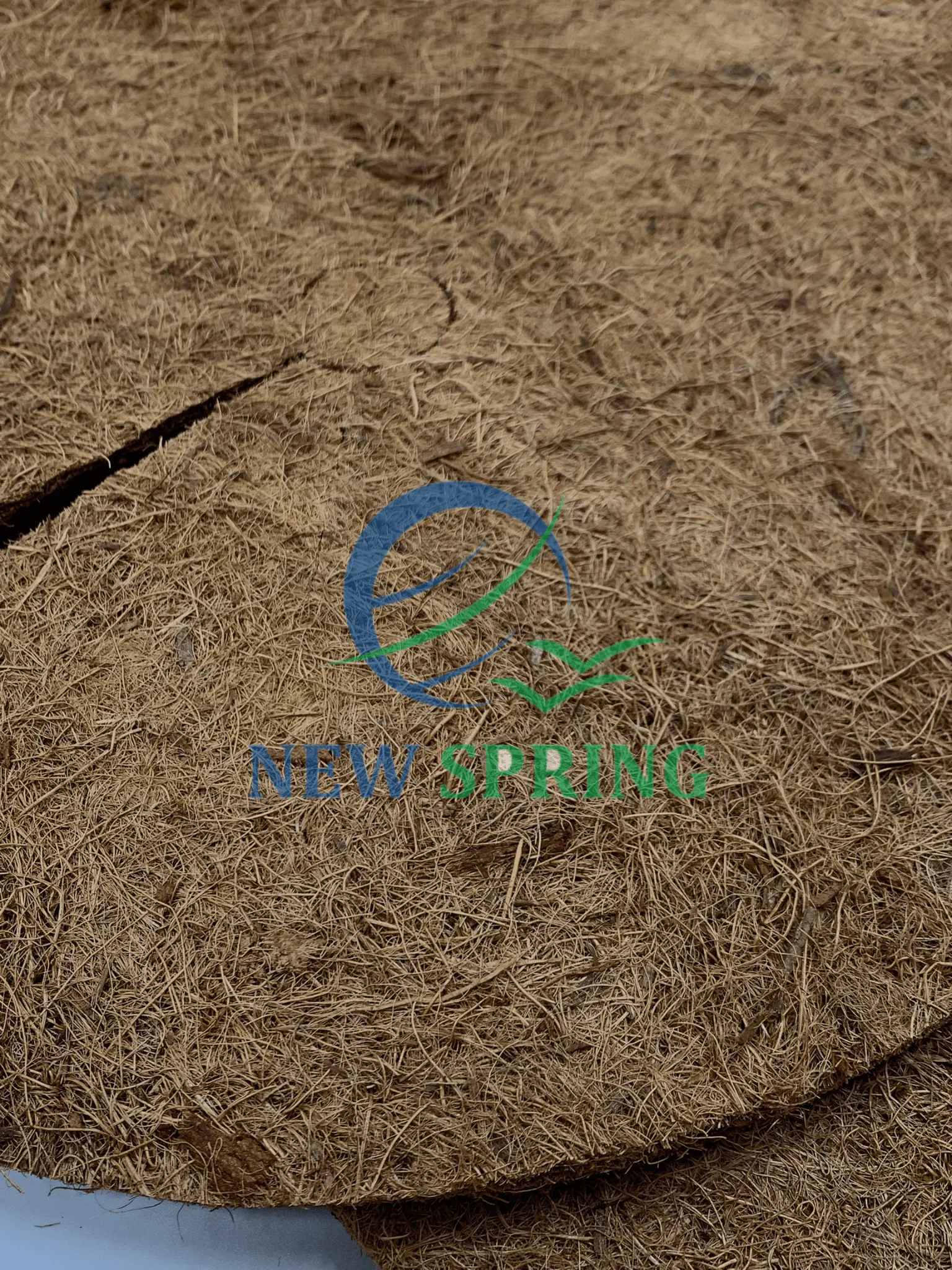 Round coir mulch ring tree anti-weed pot lining keeps soil warm and protects plants