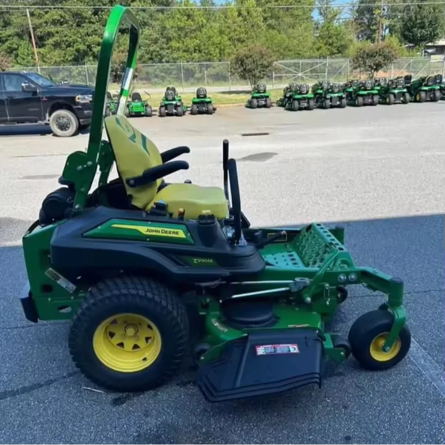 Lawn tractor diesel Hydrostatic drive John Deer Lawn Mower tractor , two-wheel drive garden tractor used lawn mower