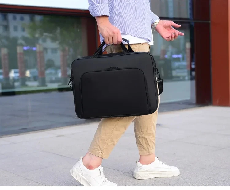 Office Supplier Fashion bag luxury PU Leather Laptop Bags for MacBook 14inch with stand Laptop Sleeve