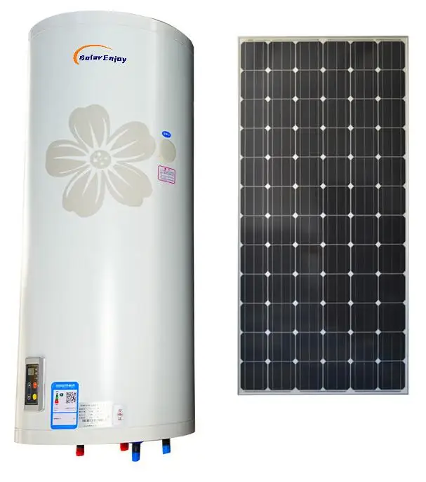 Sistema de calentador solar de agua  para el hogar