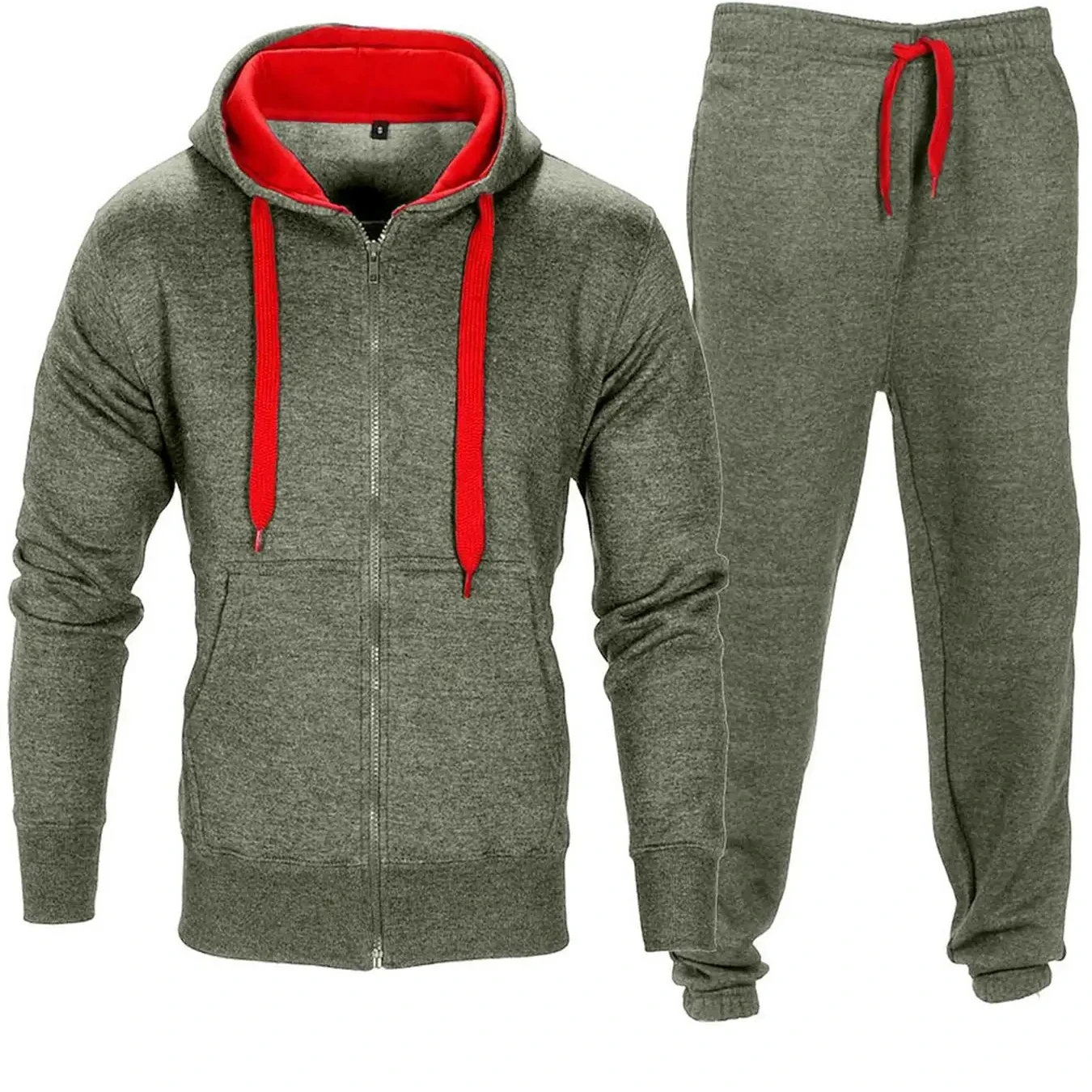 2 Piece Tracksuit Set Unisex Wholesale High Quality Fashionable Reflective Tracksuits For Men
